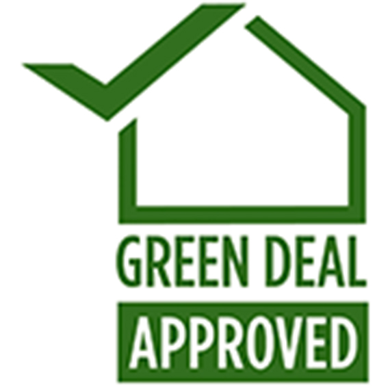 A green deal approved logo
