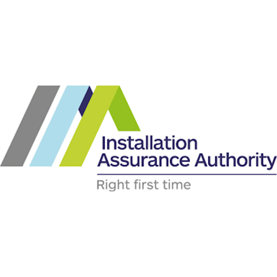 A logo for installation assurance authority